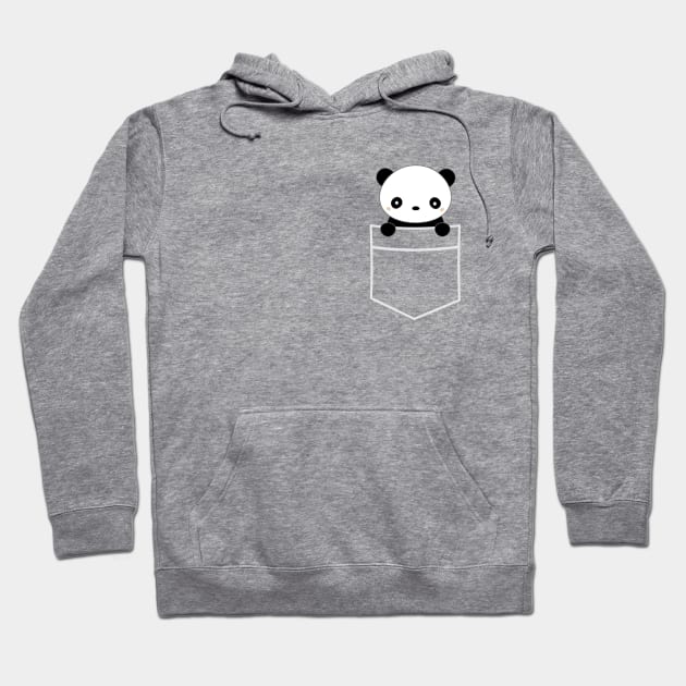 Cute pocket panda t-shirt Hoodie by happinessinatee